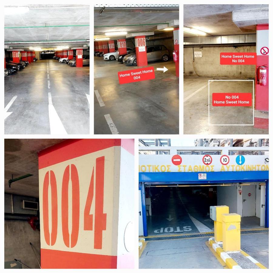 "Home Sweet Home" 3 Bedrooms Big House 110M Free Indoor Parking! 塞萨洛尼基 外观 照片