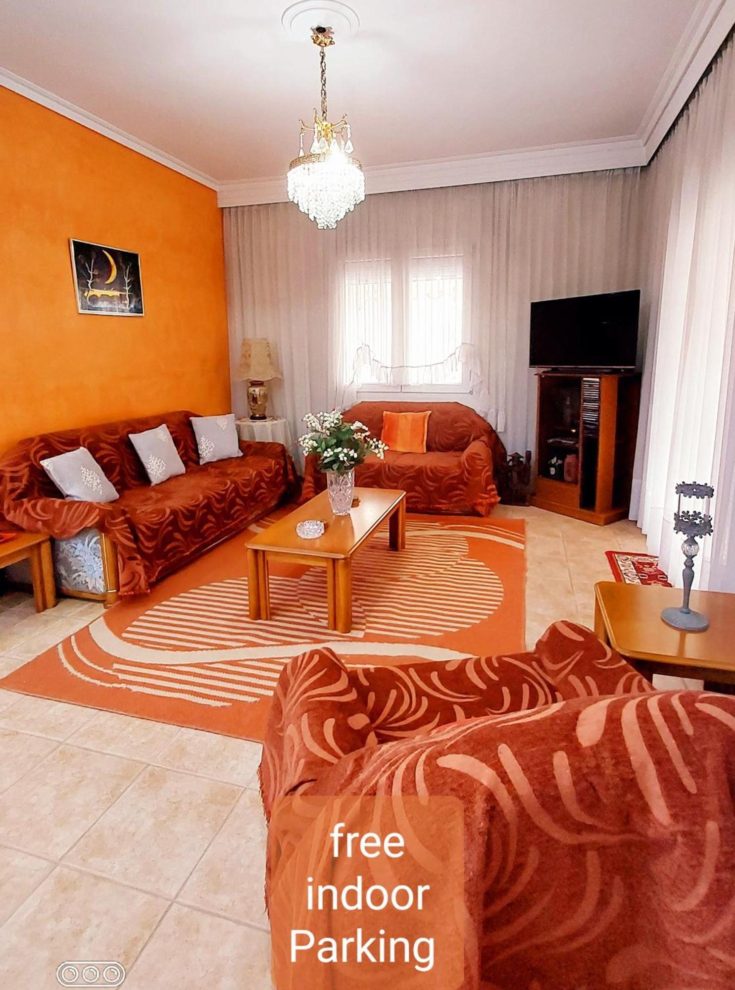 "Home Sweet Home" 3 Bedrooms Big House 110M Free Indoor Parking! 塞萨洛尼基 外观 照片