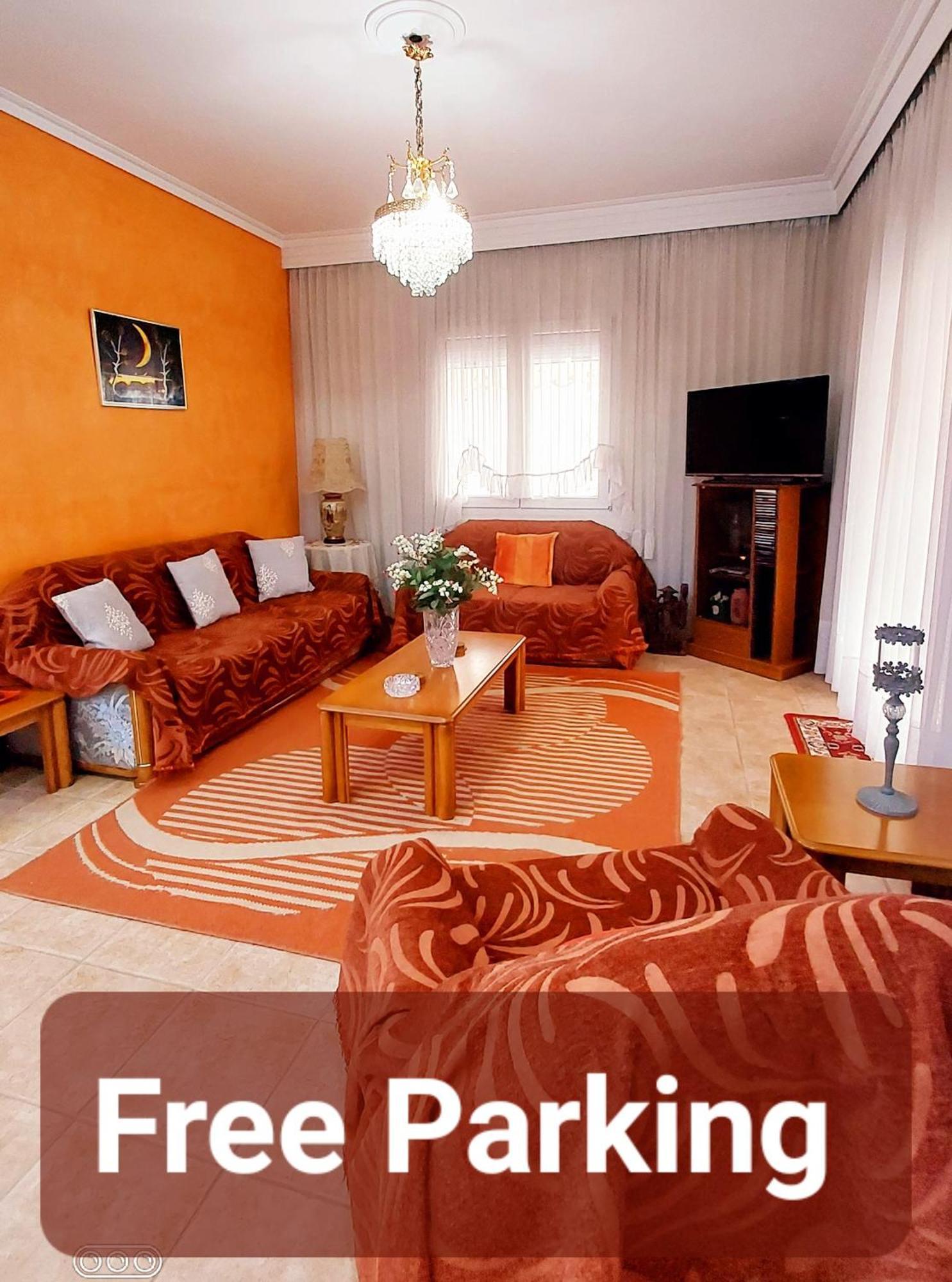 "Home Sweet Home" 3 Bedrooms Big House 110M Free Indoor Parking! 塞萨洛尼基 外观 照片